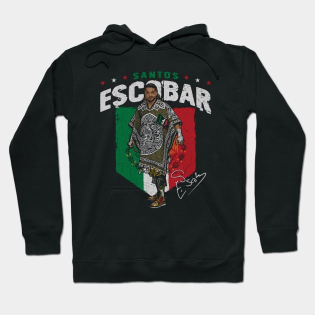 Santos Escobar Flag Hoodie by MunMun_Design